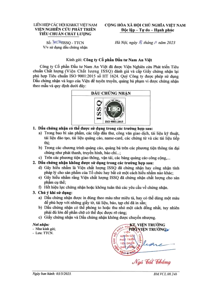 Giấy chứng nhận